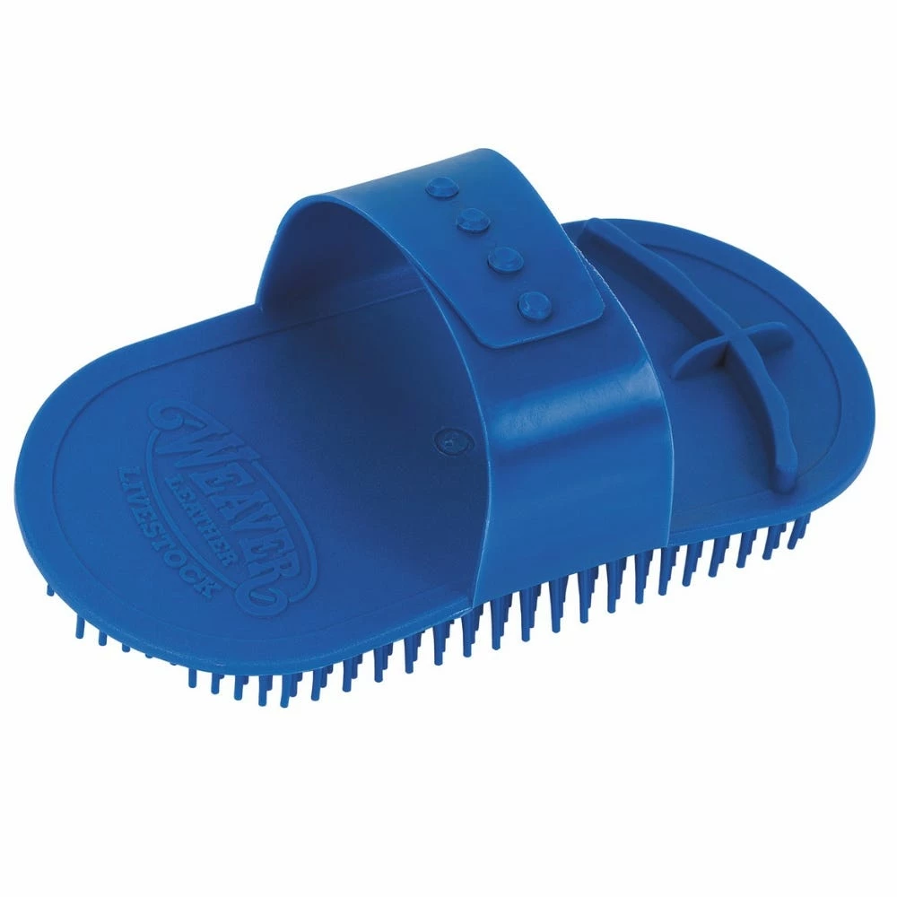 Weaver Leather Livestock Massage Brush - Blue - 69-6005-BL - Cattle Equipment 1 Weaver Leather Livestock Massage Brush - Blue - 69-6005-BL - Cattle Equipment