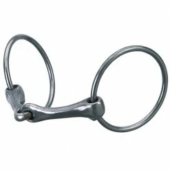 Weaver Leather All Purpose Ring Snaffle Bit - 5 Inch Mouth - CA-2281 - Bits & Curb Straps