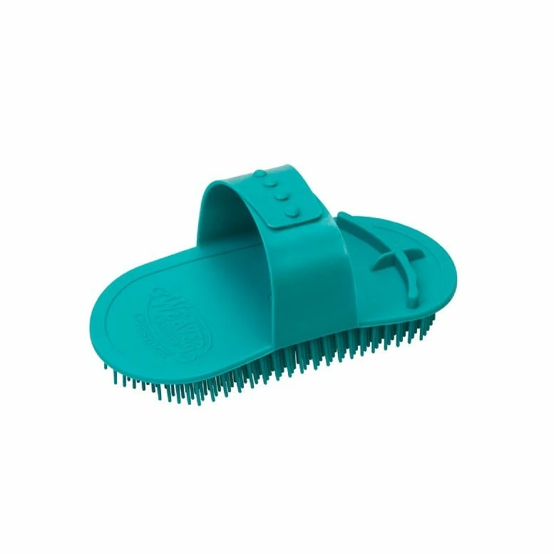 Weaver Leather Massage Brush, Teal 69-6005-TE - Horse Equipment 1 Weaver Leather Massage Brush, Teal 69-6005-TE - Horse Equipment