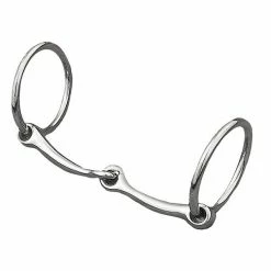 Weaver Leather All Purpose Ring Snaffle Bit - 5 Inch Mouth - CA-2291 - Bits & Curb Straps