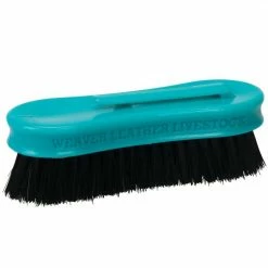 Weaver Leather Small Pig Face Brush Teal 69-6019-TE - Horse Equipment