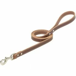 Weaver leather Sales 23 Weaver Leather Western Edge Dog Leash - 3/4 Inch x 4 Foot - 06-2094-4 - Dog Collars & Leashes