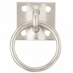 Weaver Leather Tie Ring Plate - Zinc Plated - BC00052-ZP - Designer Hardware