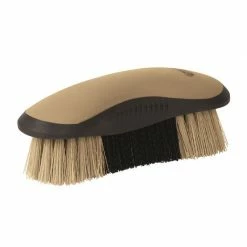 Weaver Leather Dandy Brush Black/Beige 65-2059-BK - Horse Equipment