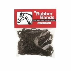 Weaver Leather Rubber Bands Black 65-2241-BK - Horse Equipment
