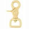 Weaver Leather Square Scissor Snap - Solid Brass - 3/4 Inch - BC05015-SB-3/4 - Designer Hardware