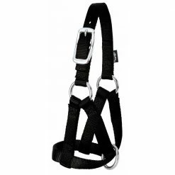 Weaver leather Sales 13 Weaver Leather Livestock Goat Halter - Black - 3/4 Inch Medium - 35-7101-BK - Goat Halters & Accessories