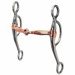 Weaver Leather All Purpose Bit - 5 Inch Copper Plated Mouth - CA-5126 - Bits & Curb Straps