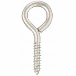 Weaver Leather Screw Eye - Zinc Plated - 3 Inch - BC00000-ZP-3 - Screws